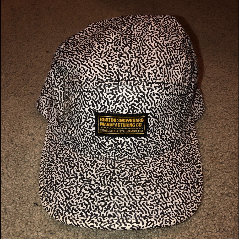 burton 5 panel hat